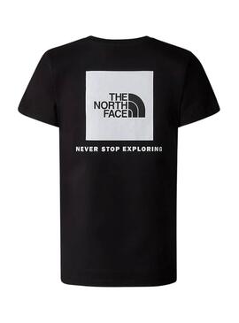 T-Shirt The North Face Box Schwarz für frauen