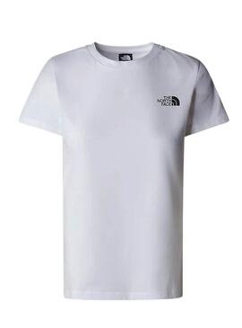 T-Shirt The North Face Box weiß für frauen