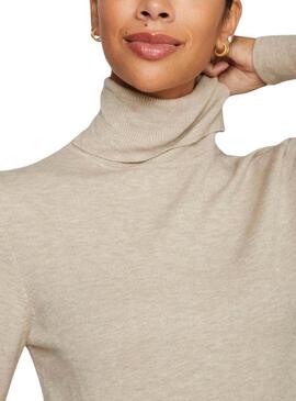 Pullover Vila Vicomfy beige für frauen