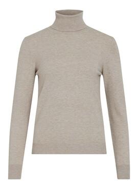 Pullover Vila Vicomfy beige für frauen