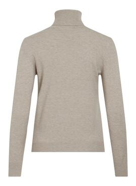 Pullover Vila Vicomfy beige für frauen