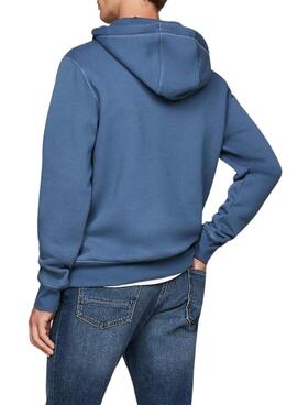 Kapuzenpullover Tommy Hilfiger in Blau für herren