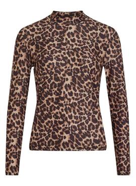 Bluse Vila Vileoa Leopard für frauen