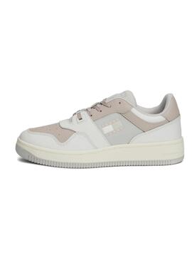 Sneaker Tommy Jeans Retro Basket Pastell für frauen