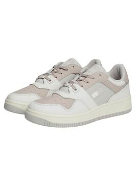 Sneaker Tommy Jeans Retro Basket Pastell für frauen