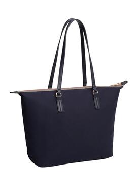 Handtasche Tommy Hilfiger Poppy Marineblau für frauen