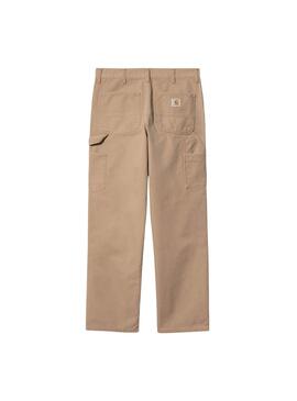 Hose Carhartt Single Knee beige für männer