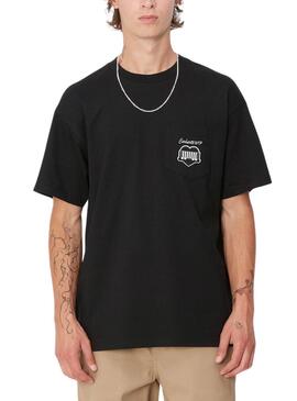 T-Shirt Carhartt Heart Train schwarz für herren