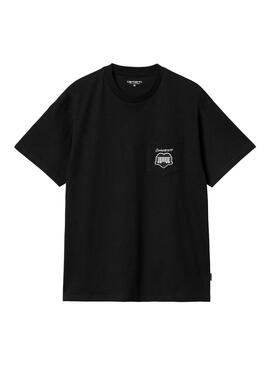 T-Shirt Carhartt Heart Train schwarz für herren