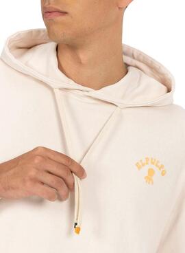 Sweatshirt El Pulpo Camper beige für männer