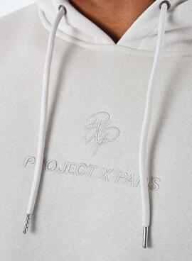 Sweatshirt Project x Paris mit rundem Logo in Steinoptik für herren