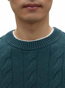 Pullover Ecoalf Tiloalf grün für Herren