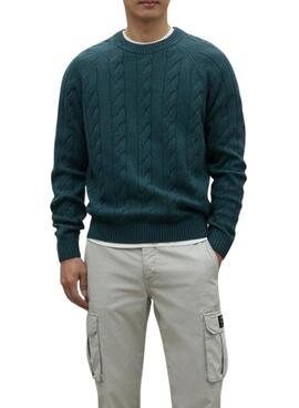 Pullover Ecoalf Tiloalf grün für Herren