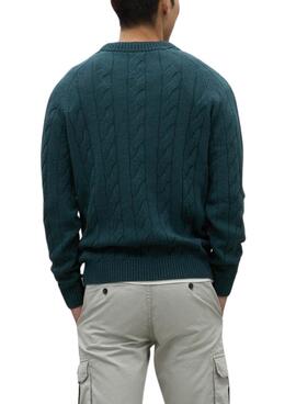 Pullover Ecoalf Tiloalf grün für Herren