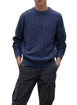 Pullover Ecoalf Tiloalf blau für herren