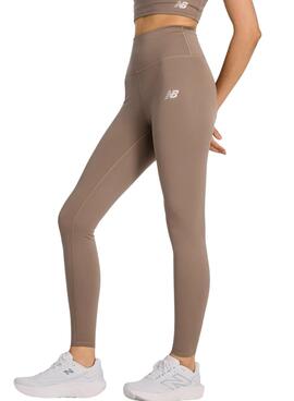 Leggings New Balance Harmony in Toast für frauen