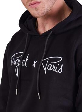 Sweatshirt Project x Paris Hood schwarz für Herren