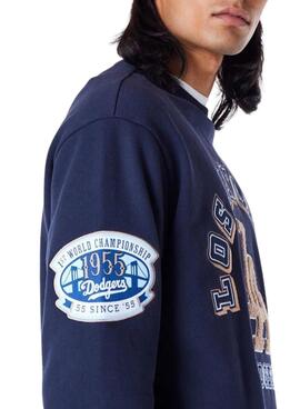 Pullover New Era LA Dodgers blau für männer