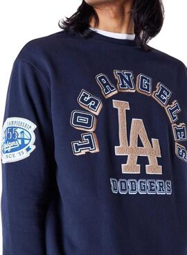 Pullover New Era LA Dodgers blau für männer