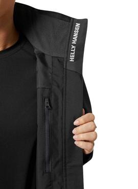 Jacke Helly Hansen Midlayer Hood schwarz für frauen