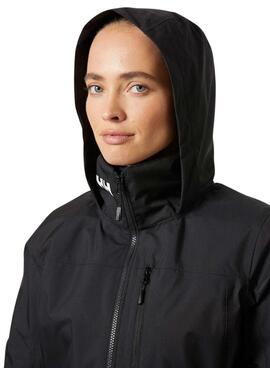 Fleecejacke Helly Hansen Midlayer Hood schwarz für damen