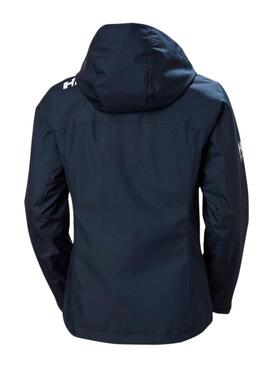 Damen Fleecejacke Helly Hansen Midlayer Hood in Marineblau.