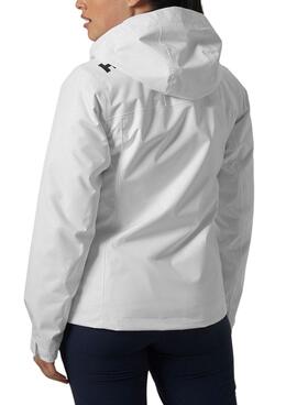 Jacke Helly Hansen Midlayer Hood Fleece Weiß für damen