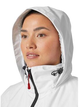 Jacke Helly Hansen Midlayer Hood Fleece Weiß für damen