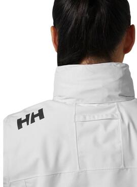 Jacke Helly Hansen Midlayer Hood Fleece Weiß für damen