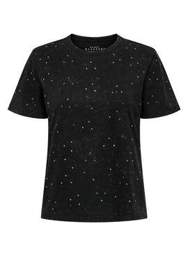 T-Shirt Only Zen Schwarz für frauen