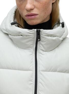 Steppjacke Ecoalf Marangualf weiß für damen