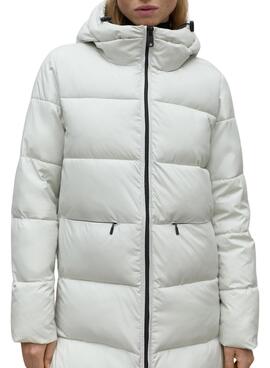 Steppjacke Ecoalf Marangualf weiß für damen