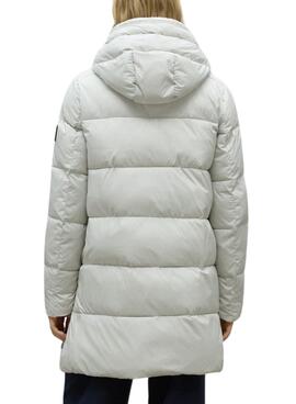 Steppjacke Ecoalf Marangualf weiß für damen