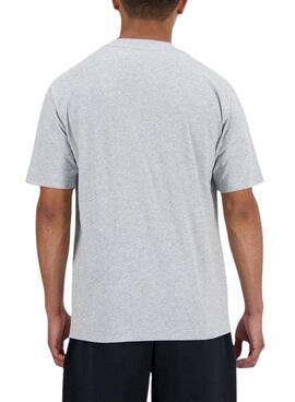 T-Shirt New Balance Basic grau für männer