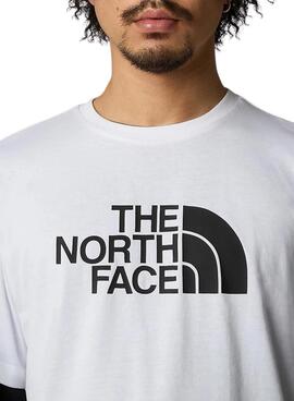 T-Shirt The North Face Easy weiß für männer