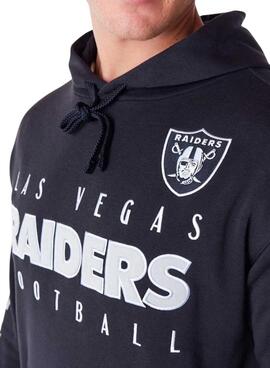 Sweatshirt New Era Raiders Schwarz für männer und frauen