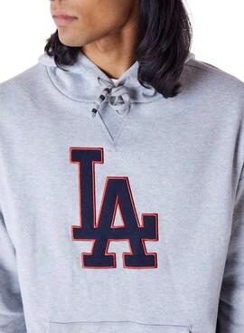 Sweatshirt New Era LA Dodgers grau für männer und frauen