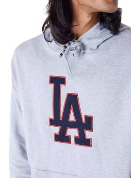 Sweatshirt New Era LA Dodgers grau für männer und frauen