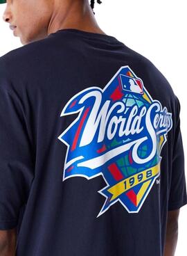 T-Shirt New Era World Series in Marineblau für herren