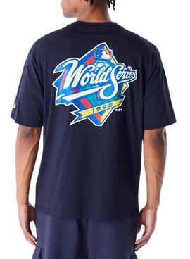 T-Shirt New Era World Series in Marineblau für herren