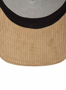 Kappe New Era Cord Trucker beige für damen und herren