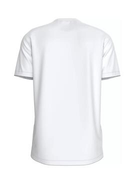 T-shirt Calvin Klein Jeans Monologo weiß für männer