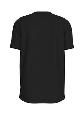 T-shirt Calvin Klein Jeans Monologo schwarz für Herren