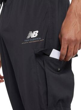 Hose New Balance Athletic Performance in Schwarz für männer