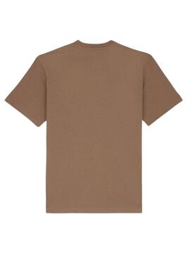 T-Shirt Dickies Luray Braun für herren