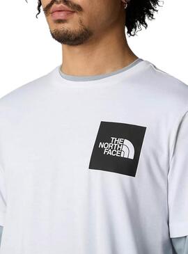 T-shirt The North Face Fine weiß für männer