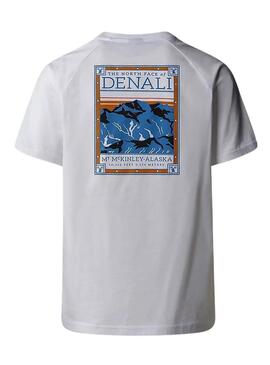 T-Shirt The North Face Denali grau für herren