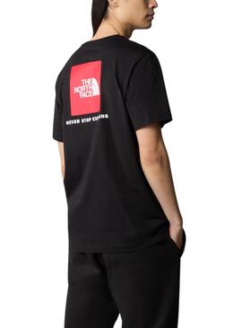 T-Shirt The North Face Box Schwarz für männer