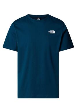 T-Shirt The North Face Box blau für herren