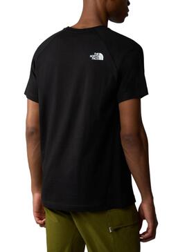 T-Shirt The North Face Redbox schwarz für männer